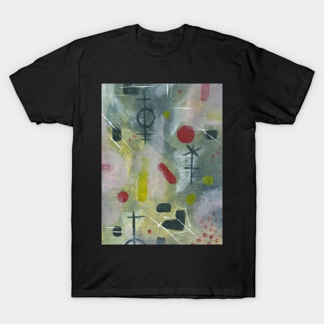 Art Acrylic artwork abstract Symbolic T-Shirt by ArtFromK
